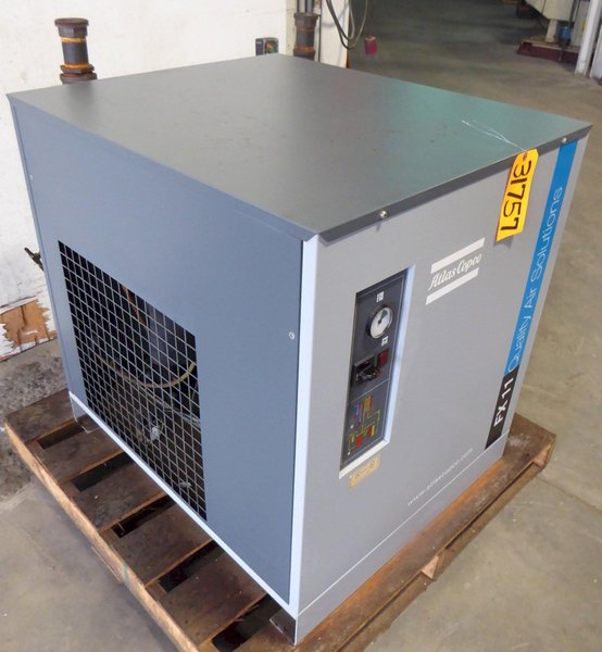 Atlas Copco Refrigerated Air Dryer FX 11, 264 cfm, 189 psi, 1 Phase