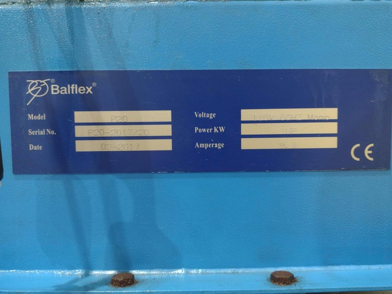 1.5" BALFLEX MODEL #P20 HYDRAULIC HOSE CRIMPER : YOBRO 25555