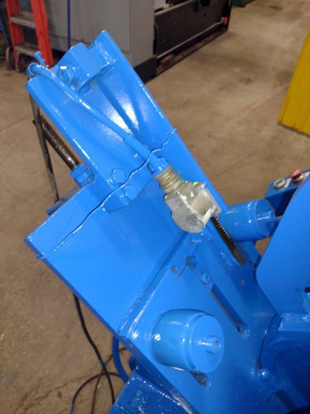 6&quot; x 6&quot; ANGLE - CONTROLLED AUTOMATION FABRILINE AUTOMATIC PUNCH AND SHEAR ANGLE LINE: STOCK #16465