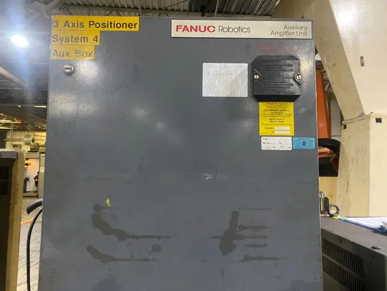 FANUC AM-FW500 Ferris Wheel Trunnion w/ Fanuc AUX Controls USED