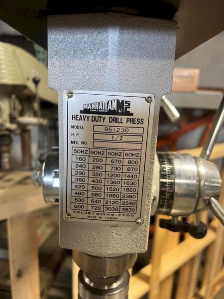 MSC Drill Press Floor Standing