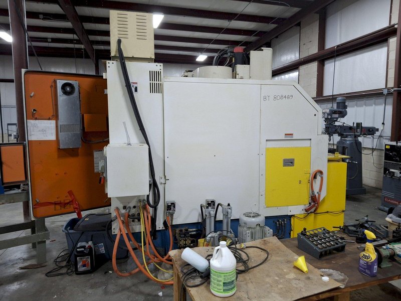 ENSHU Model S300 CNC Vertical Machining Center, w/ Pallet Changer, Fanuc Control