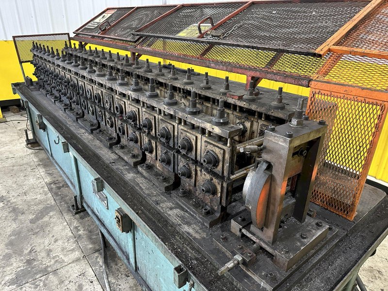 20 STAND X 1.5&#039; X 10&quot; RS CONTOUR ROLLFORMER WITH AMS CONTROLS: STOCK #21331