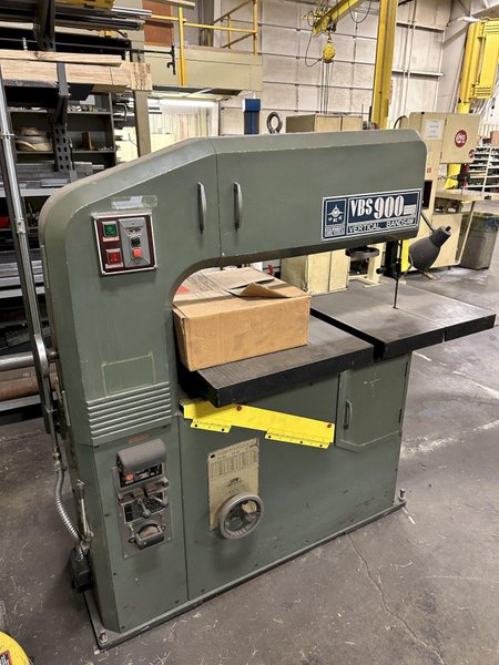 9" X 36" JET VBS-900 VERTICAL BANDSAW. STOCK # 0642623