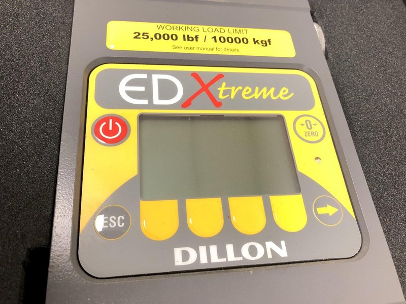 25,000 LBS DILLON ED-XTREME CRANE SCALE &amp; WIRELESS READOUT CONTROLLER: STOCK #16799