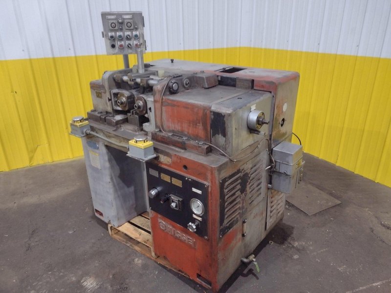 16 TON NISSEI MODEL #FA16 2-DIE INFEED THREAD ROLLER : STOCK #19733