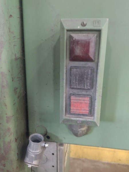 100 TON EITEL MODEL #RP100 HYDRAULIC C-FRAME PRECISION STRAIGHTENING PRESS: YOBRO #16014