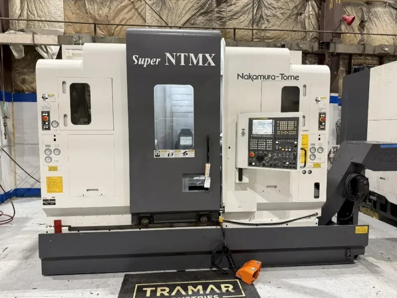 NAKAMURA TOME MULTI-TASKING CNC LATHE  -  SUPER NTMX