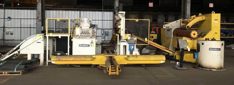 72" x 0.078" x 44,000# Bradbury Cut To Length Line STOCK #2945