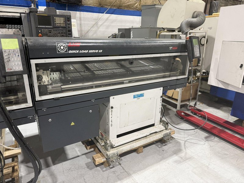 Used 2012 LNS Quick Load Servo S3 Bar Feeder For Sale