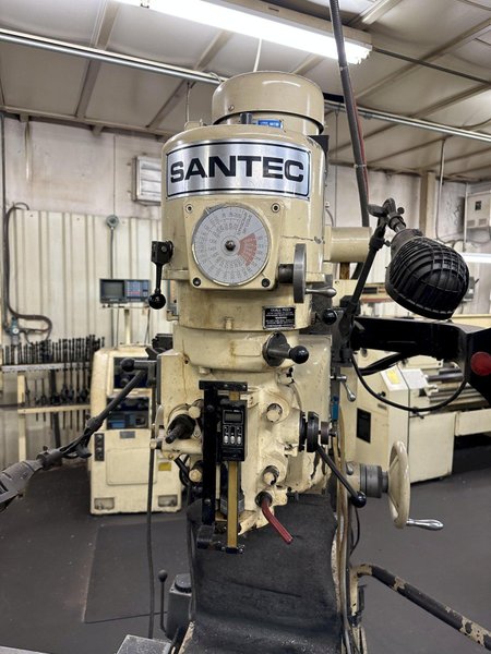 3 HP SANTEC RB-10 PROTO TRAK MX2 CNC VERTICAL MILL. STOCK # 0641523