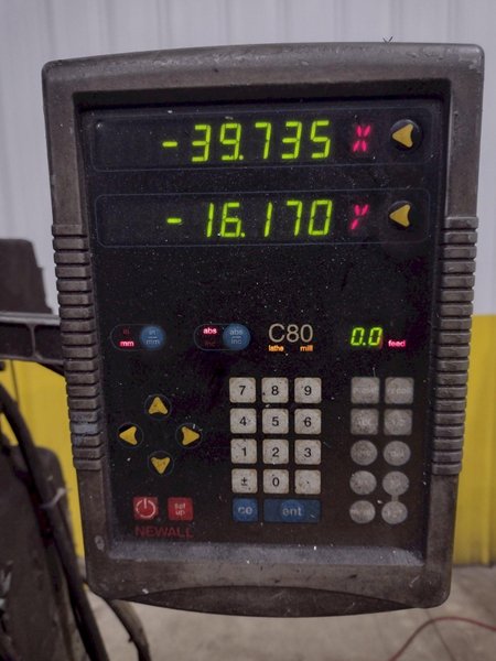 SEIKI XL VARIABLE SPEED VERTICAL KNEE MILL: YOBRO #23840