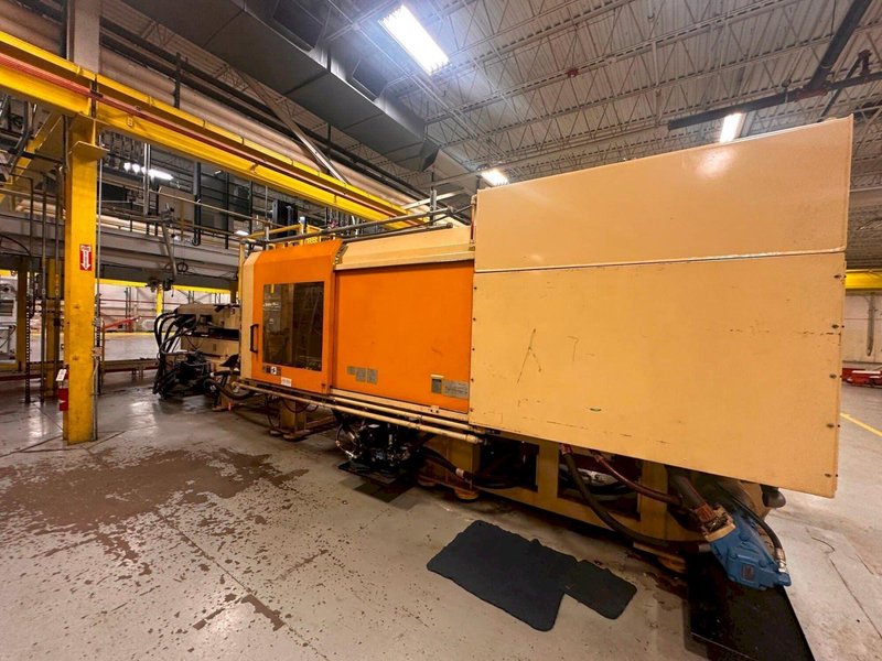 2002 Van Dorn Demag 500SP2800 – 500 Ton Hydraulic Press, 59.2 oz Shot (~1,676 g), Pathfinder Control, Preform-ready