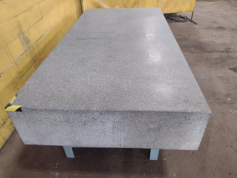 8&#039; X 4&#039; X 14&quot; CHALLENGE PRECISION LAYOUT INSPECTION GRANITE TABLE: STOCK #23799