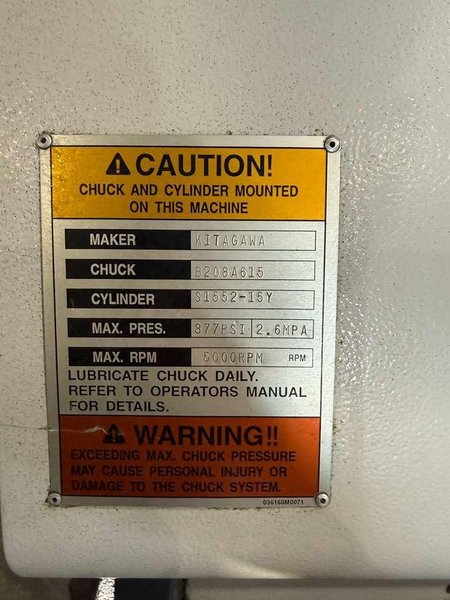 Mazak QTN 200 CNC Turning Center – 8″ Chuck Tool Presetter Tailstock Lathe