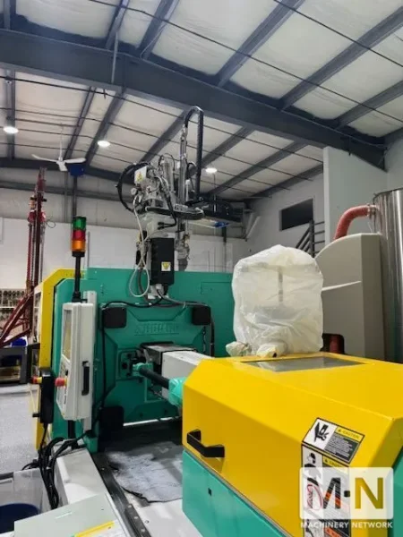 110 TON 3.4 OZ ARBURG MODEL 470E-1000-290 ELECTRIC INEJCTION MOLDING MACHINE MFG 2016 ONLY APPROX 1118  HOURS
