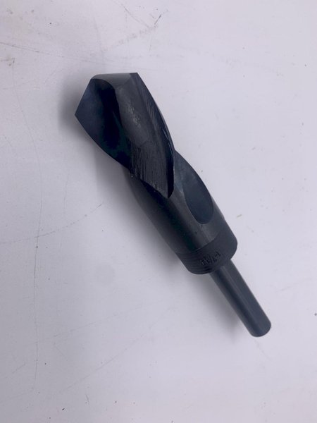 HSS 1-7/64&quot; DRILL BIT 1/2&quot; REDUCED SHANK STOCK #15311