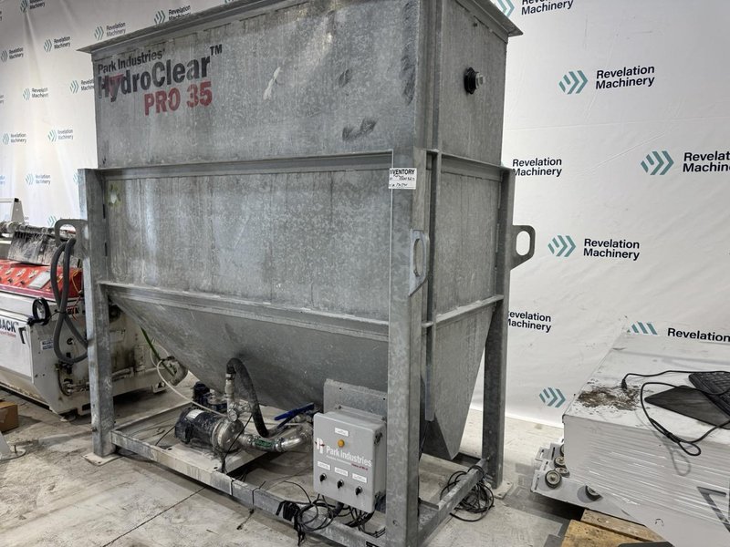 Park Industries HydroClear Pro 35 Water Recycling System, 2023 – Stone Shop Water Clarification System – 35 GPM – PLC Controls