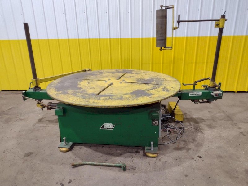 15,000 LB 7.5 TON X 72&quot; AWC MODEL #F-500AF HORIZONTAL PALLET COIL REEL: STOCK #13770