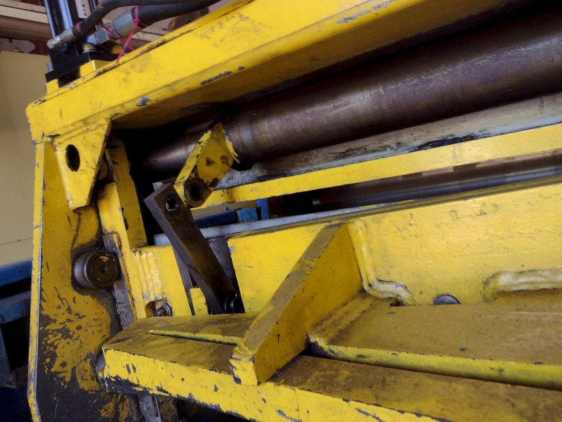 60" x 14 GA X 20,000 LB IOWA PRECISION MODEL #SLR6014-2.5 SLITTING CUT TO LENGTH COIL SLEAR LINE: YOBRO #26015