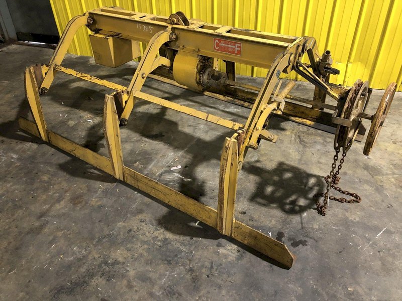 10,000 LB X 96" X 20"-48" ADJUSTABLE CULLEN FRIESTEDT C F PARALLELOGRAM SHEET LIFTER STOCK #3177