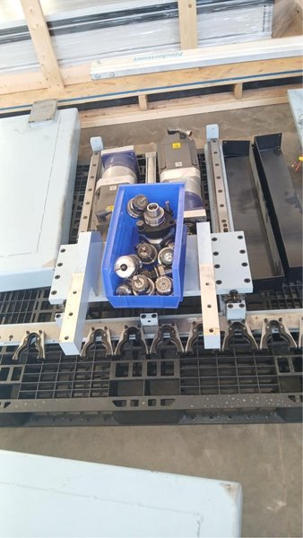 2021 DMS Carlsbad, 12’x15′ Model 3S6-12-15-36, 3 Axis  Overhead Gantry Router 24,000 rpm’s