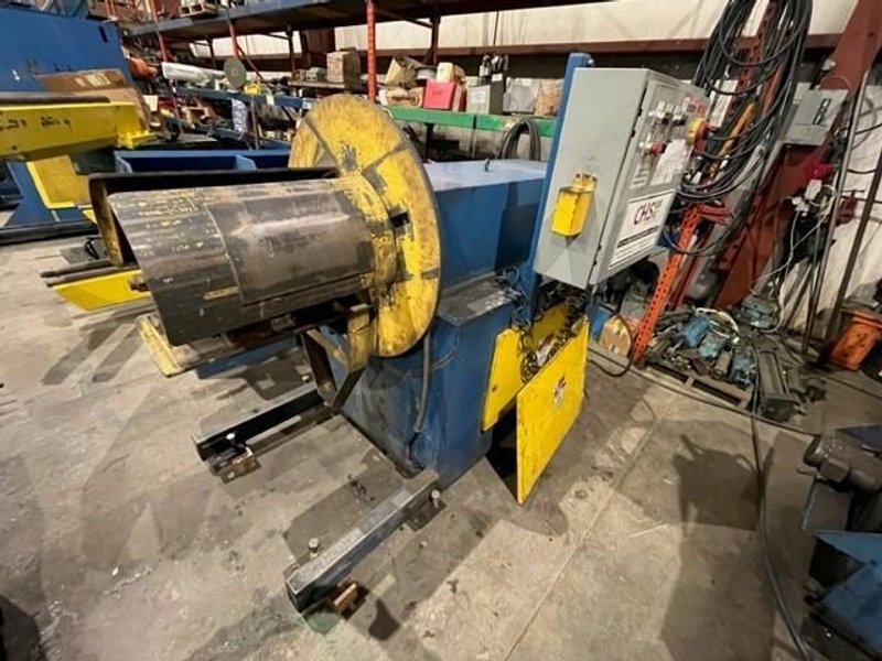 6,000# x 26" CHS POWERED UNCOILER STOCK #3679