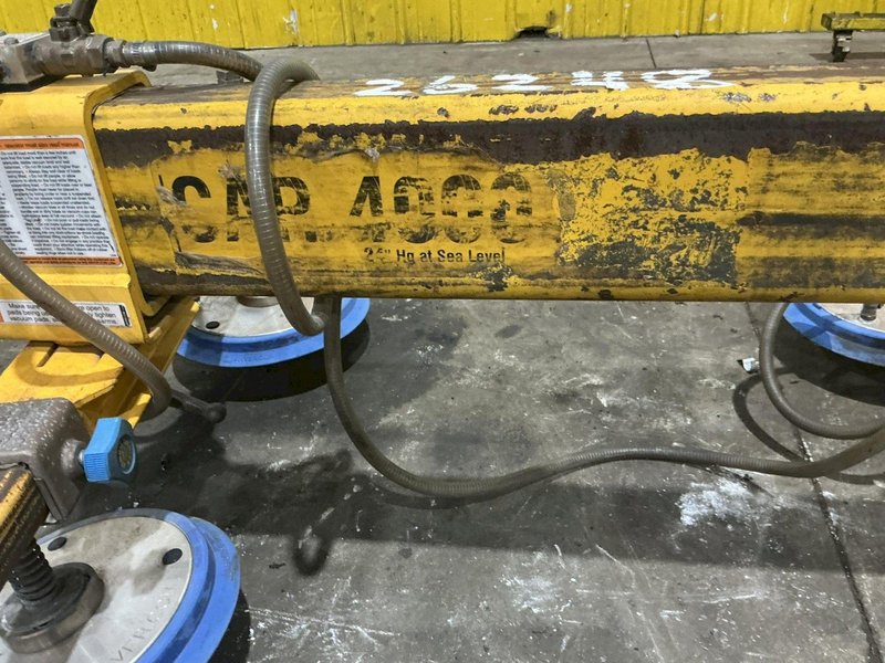 4000 LBS X 16' ANVER MODEL #M250M-L VACUUM SHEET LIFTER 2014 :  YOBRO #26248