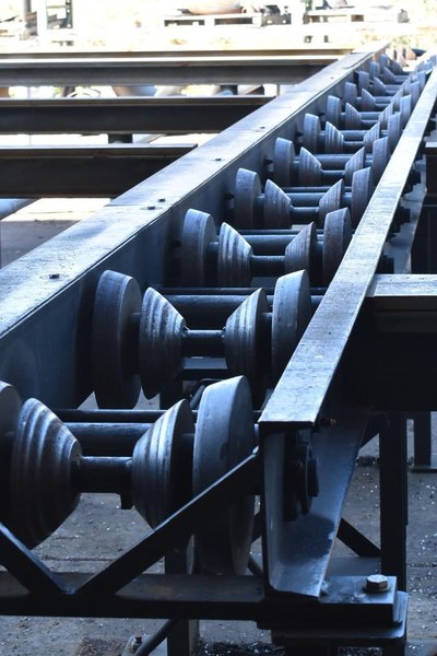 40′ Lincoln Vernon MPM5 CNC Pipe Profiler, 2022 – Infeed/Outfeed Conveyor, Fineline 300 20FT-TL