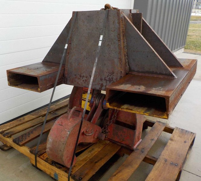 25 TON (50,000 LBS) CLAMP-CO MODEL #NS25 BEAM LIFTING CLAMP: YOBRO #24844