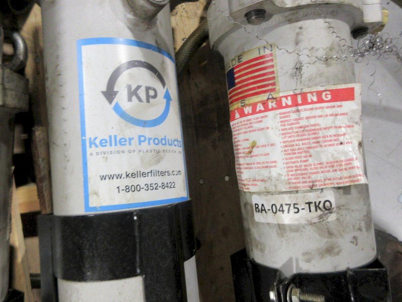 Keller - TKO-6 6 Gallon Tramp Oil Separator Unit (3) &amp; TKO Bag Filter BA-0475-TKO (4)- Auction Item