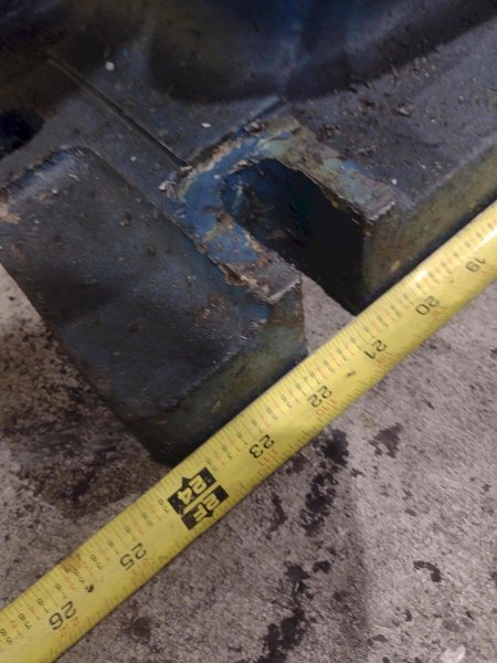 24&quot; X 30&quot; X 24&quot; HIGH CARLTON TILTING UNIVERSAL DRILL TABLE: STOCK 24380