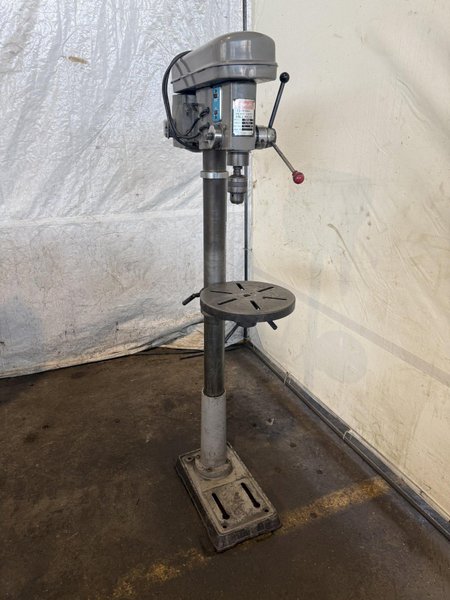 1/2 HP XTRATUFF FDP-58 12-SPEED HEAVY DUTY DRILL PRESS. STOCK #0543326