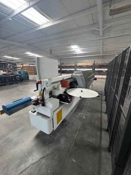 18′ Nanxing MFB60CY Precision Edge Banding Machine, 2016 – Diamond Pre-Mill, Analog Adjustments