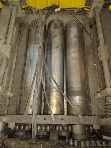 20" X .190" ROWE MODEL #C6-20 MOTORIZED COIL STRIP STRAIGHTENER: YOBRO #24754