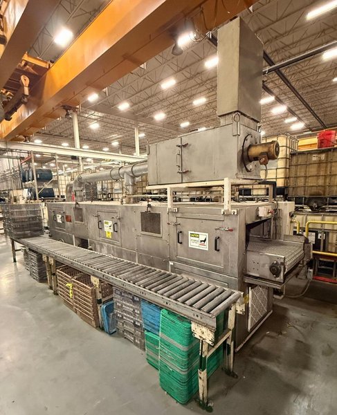 24" W X 10" H MIDBROOK MODEL #CYCLONE W/R/BD STAINLESS STEEL BELT STYLE PARTS WASHER 2011: YOBRO #24811