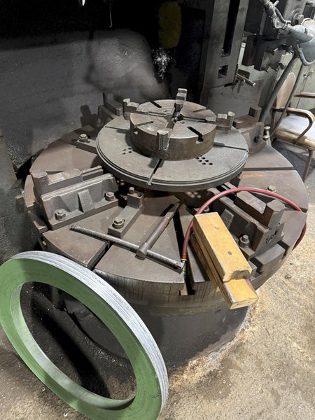 KING VERTICAL TURRET LATHE. STOCK # 0546526