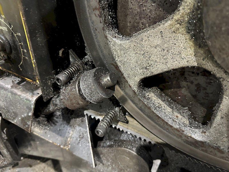 13" X 18" HYD-MECH MODEL #S-20P SWIVEL MITRE HORIZONTAL BANDSAW: STOCK #22384