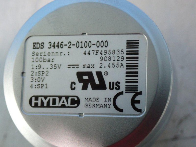 NAMCO ELECTRONIC PRESSURE SWITCHES  -  EDS 3446-2-0100-000