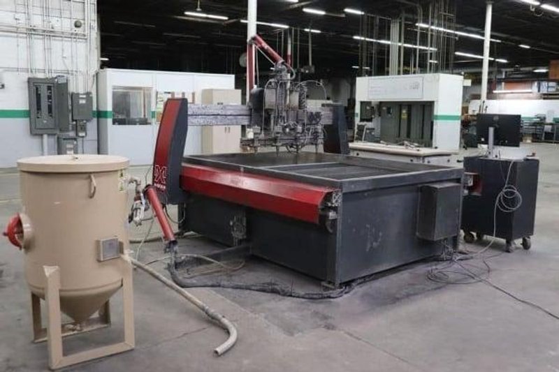 2021 Omax Maxiem 1515 4 - Head Waterjet Cutting System (#5917)
