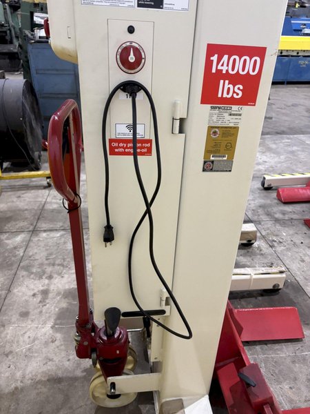 (4) 14,000 LBS STERTIL-KONI ST-1064FWA MODEL #38627535-05  ELECTRIC BATTERY WIRELESS HEAVY DUTY MOBILE COLUMN VEHICLE LIFTS 2019: STOCK #23595