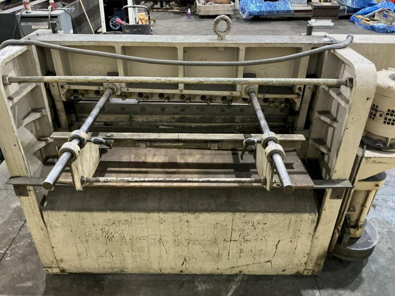 48" X 1/8" MORGAN MODEL #SC4125 MECHANICAL POWER METAL SHEAR: YOBRO #26215