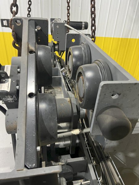 17.5 TON (2014) KONE-CRANES MODEL #CXT60410160P75GGN0S SINGLE GIRDER OVERHEAD CRANE HOIST &amp; TROLLEY: STOCK #18634