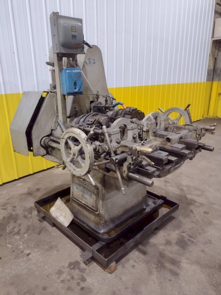 1.5" LANDIS DOUBLE SPINDLE PIPE &amp; BOLT THREADER : STOCK #20037