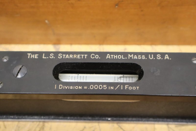 Starrett No. 199 Master Precision Level .0005"/1'- Auction Item