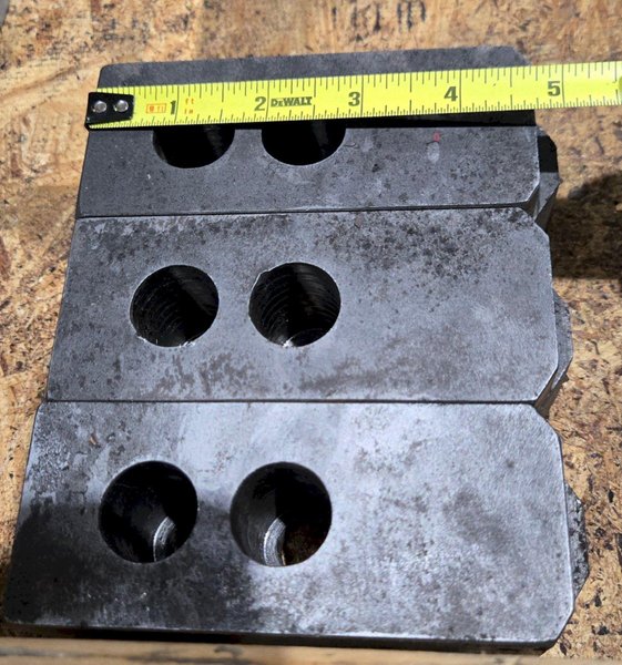 BUNDLE of Hardened Steel Jaws &amp; Soft Jaws SET USED