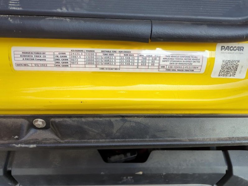 2023 Kenworth T680 1XKYD49X2PJ217864