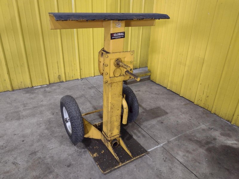 50 TON CJ-BEAM PORTABLE TRAILER LIFTING &amp; STABILIZING JACK: STOCK #22578