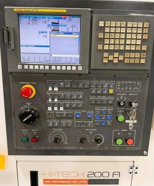 Used 2009 Hwacheon Hi-Tech 200a CNC Lathe For Sale