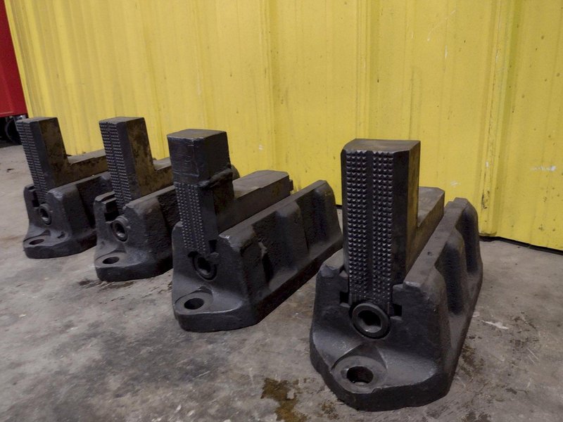 14&quot; SET OF 4 BORING MILL CHUCK JAWS: STOCK #18013
